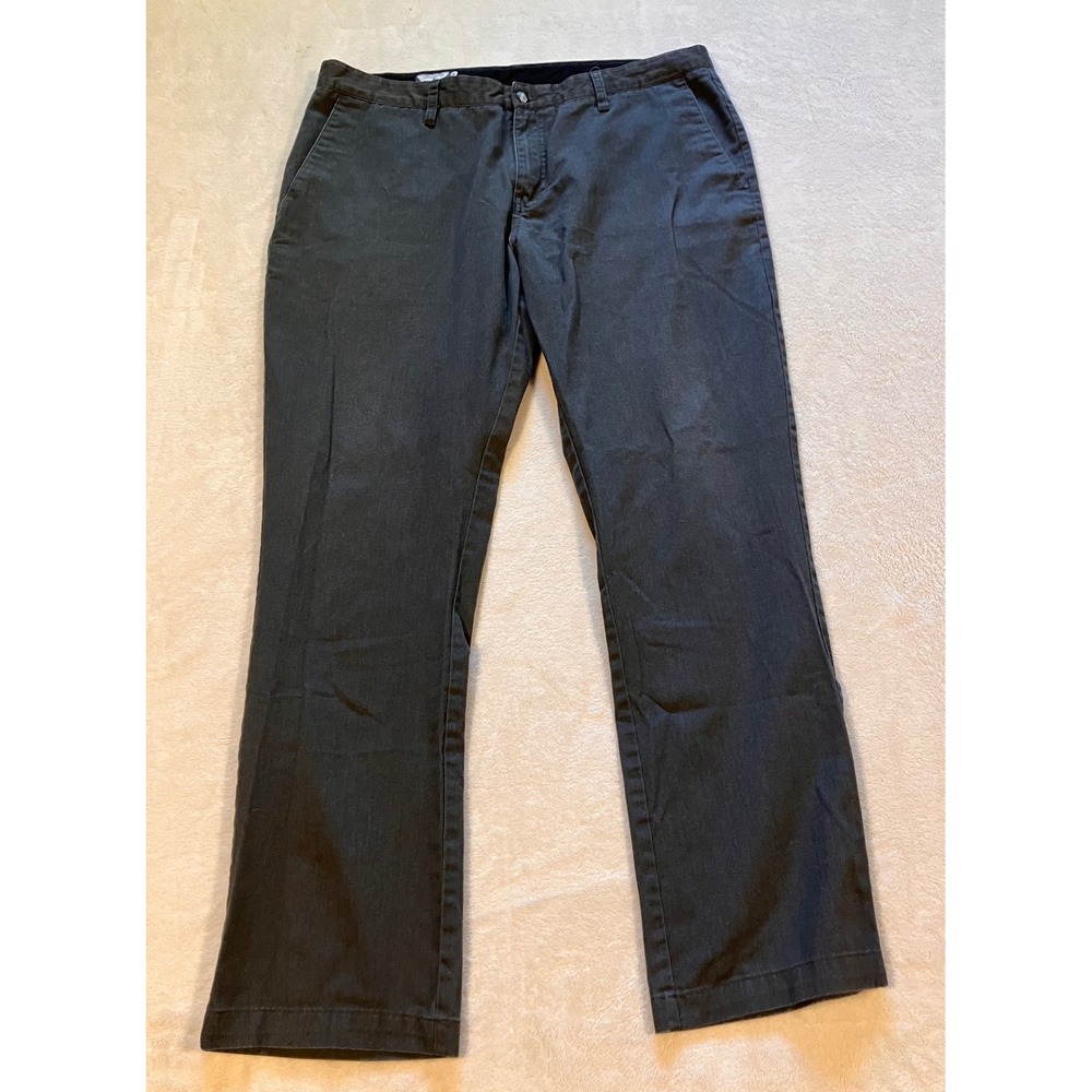 Volcom Chino Pants Mens 38 Gray Modern Skater Casual